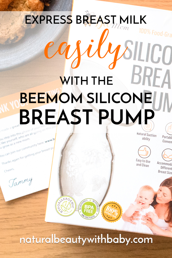 Express breast milk easily and discreetly with the Bee Mom Silicone Breast Pump