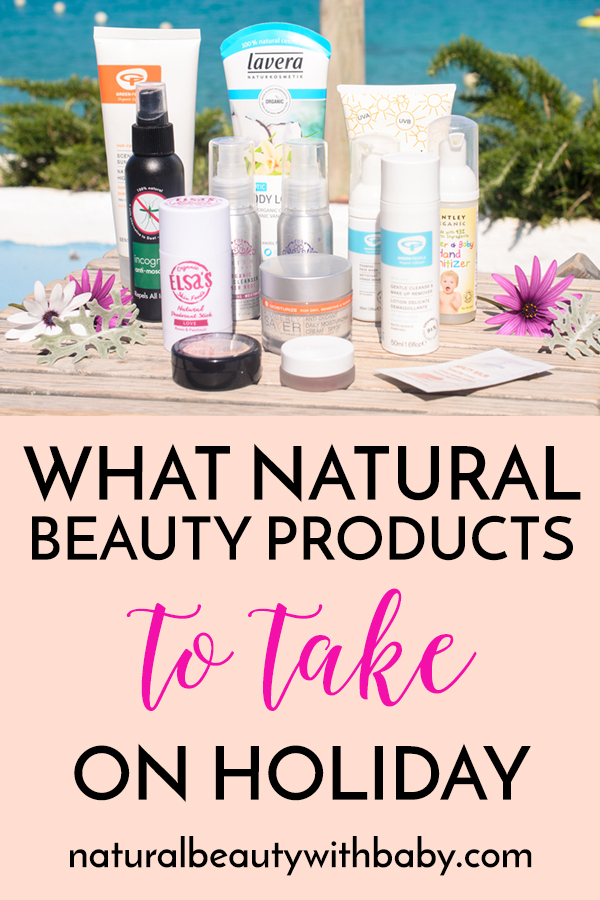 Wondering what natural products to take on holiday? Then take a look at my holiday favourites in natural skincare and beauty for some great ideas!