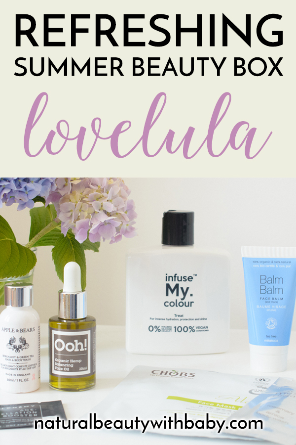 A refreshing and soothing summer natural beauty subscription box from LoveLula. Read my full review of the LoveLula July 2018 Beauty Box.