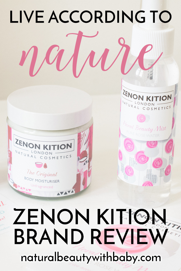 "Live according to nature" is the adage of natural cosmetic brand Zenon Kition London. Learn more about this gorgeous brand and their clean and natural skincare and hair products in my brand review.