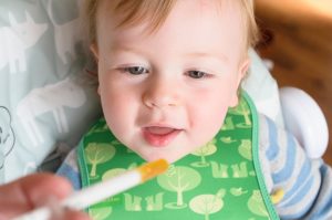 Coming in with the Abidec syringe