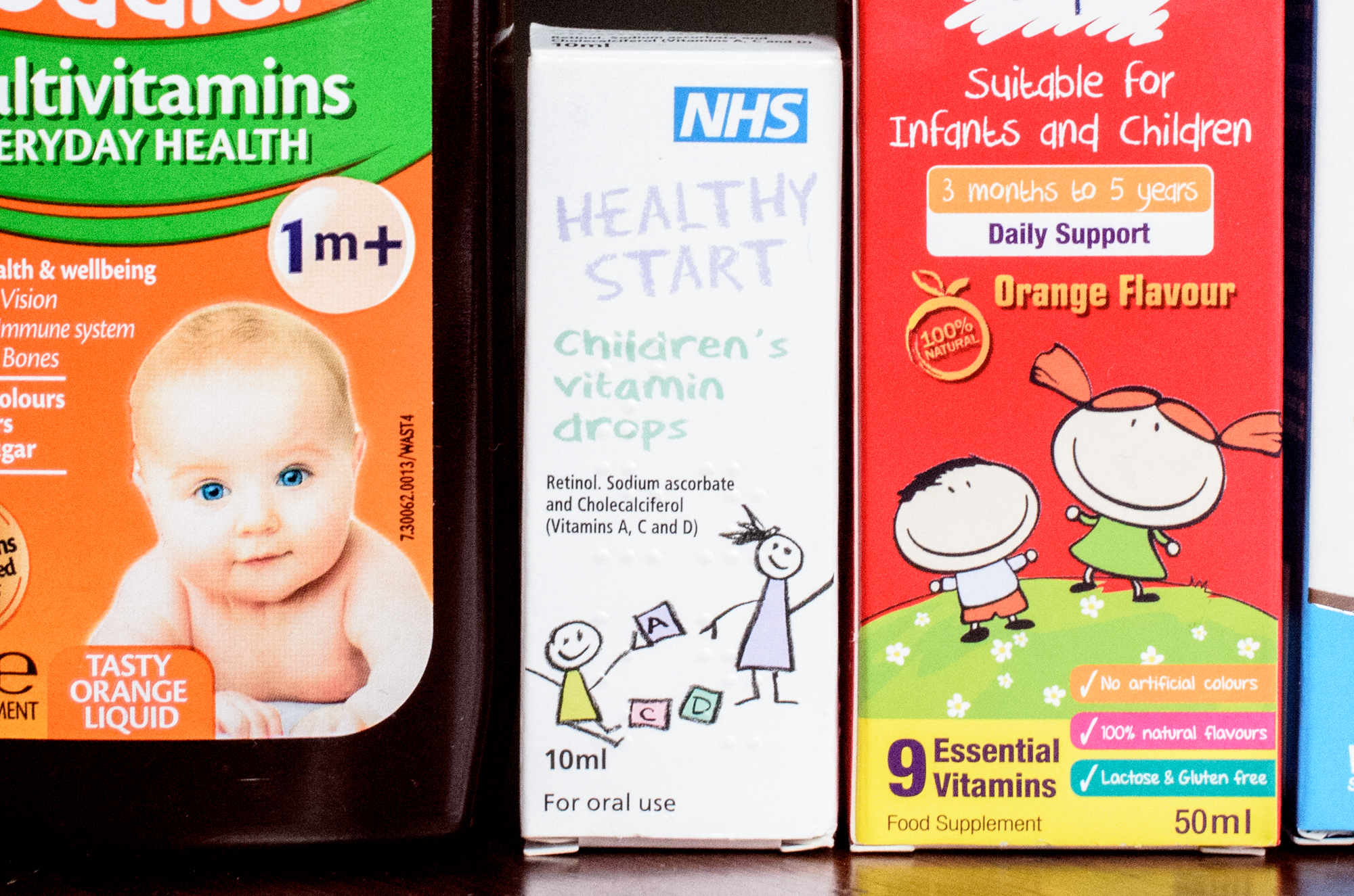 Healthy Start children’s vitamin drops