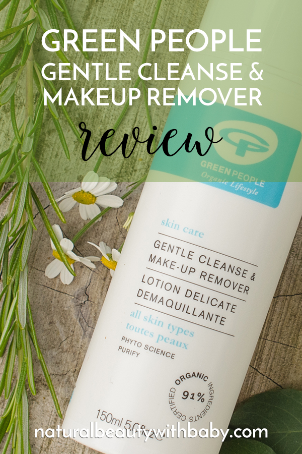 Green People Gentle Cleanse and Makeup Remover is an organic beauty must have! Deep cleanses with comfort and smells beautiful.