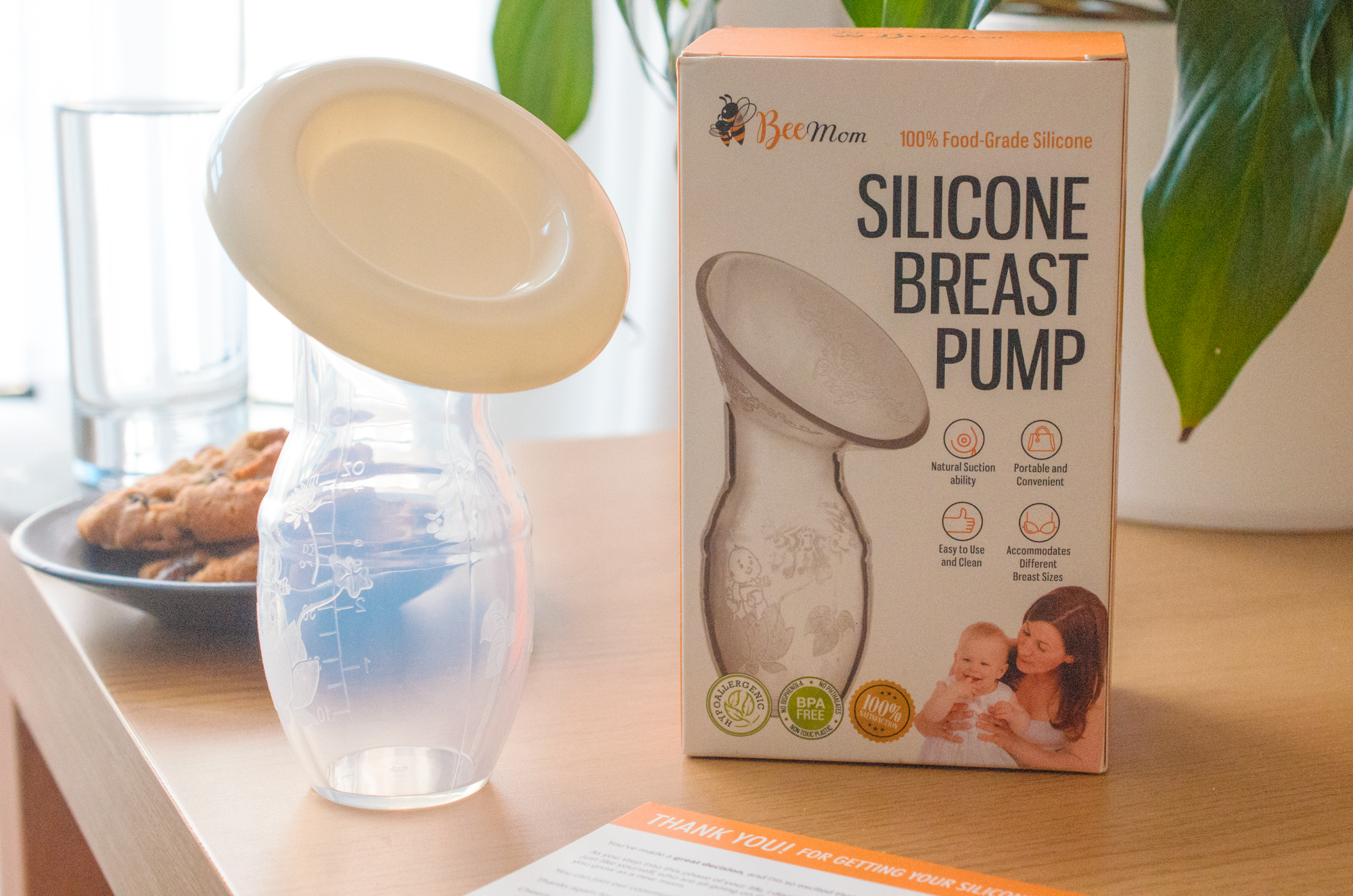 BeeMom silicone breast pump