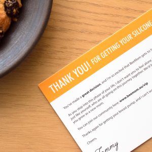 Thank you note from Tammy