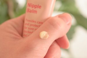 Using Weleda nipple balm