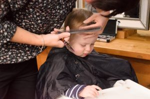 Trimming around the front