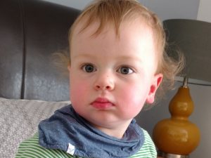 My toddler's first haircut