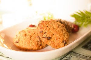 Festive lactation cookies
