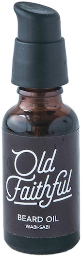 Old Faithful wabi-sabi beard oil