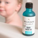 Mia & Dom Organic Baby Bath Oil