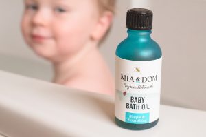 Mia & Dom Organic Baby Bath Oil