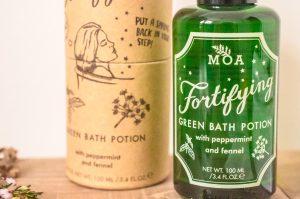 MOA Fortifying Green Bath Potion