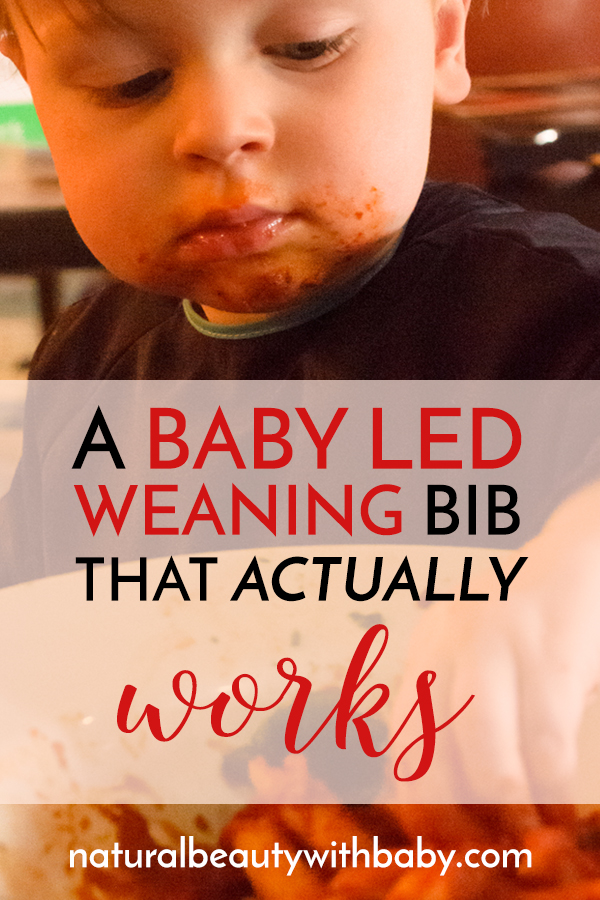 Try a weaning bib that will actually keep your baby or toddler's clothes clean - The Messy Little Thing weaning bib is perfect for your weaning journey!