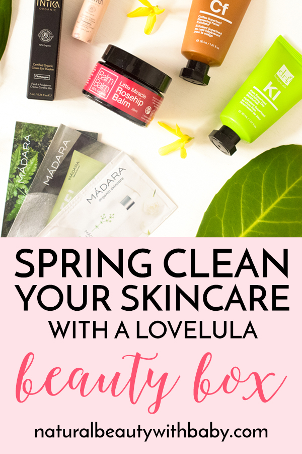 Spring clean your skincare with the April organic and natural skincare subscription box from LoveLula. Read my full review of this amazing box!