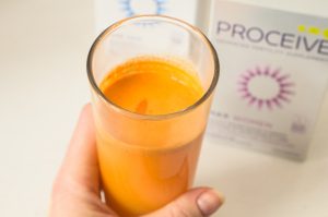 Proceive Max in a glass