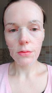 The Jayjun Collagen Skin Fit Mask on