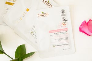 CHOBS Rose Sheet Mask