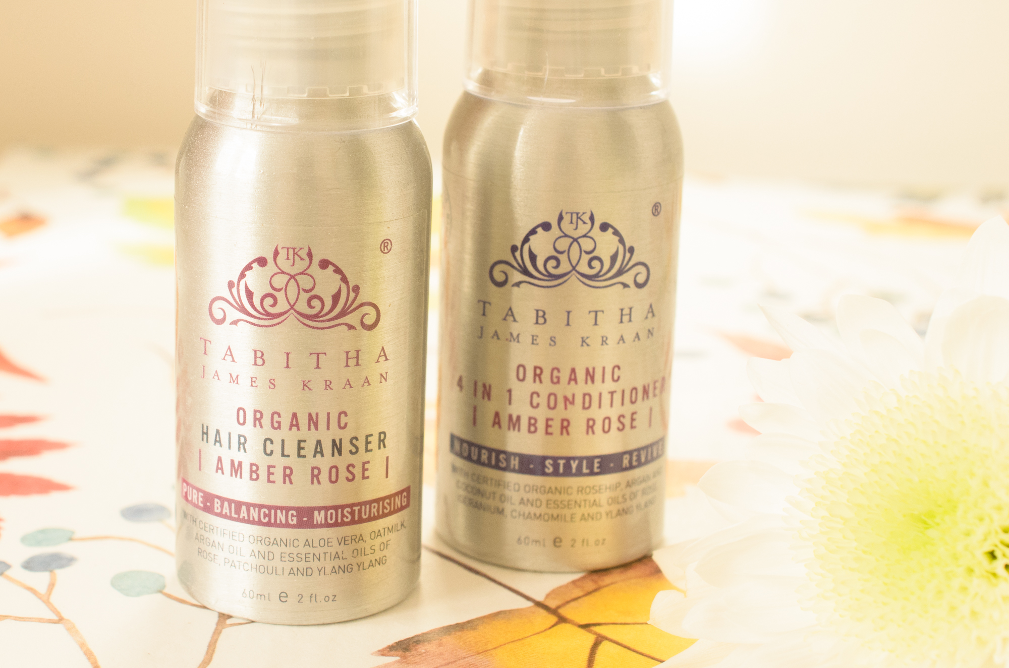 Tabitha James Kraan Shampoo and Conditioner Minis
