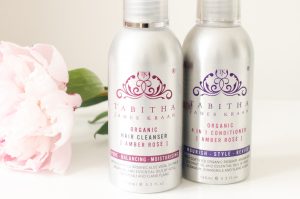 Tabitha James Kraan shampoo and conditioner