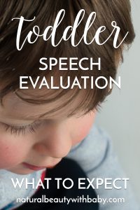 Are you waiting for a toddler speech evaluation? Here's our experience of a toddler speech evaluation, what to expect at the appointment, how long to wait for speech therapy, and activities and resources to support speech.