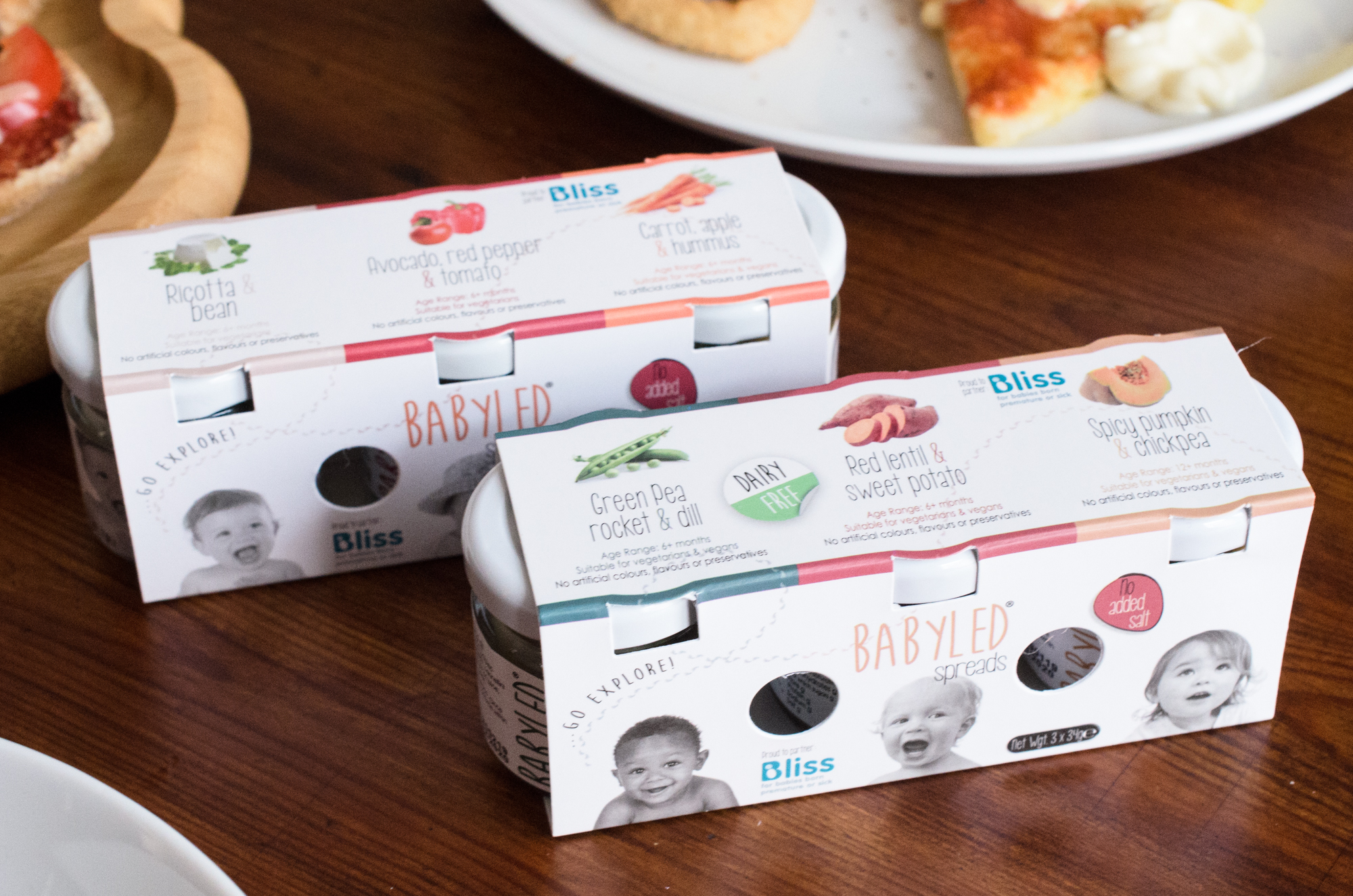 BabyLed Spreads packaging