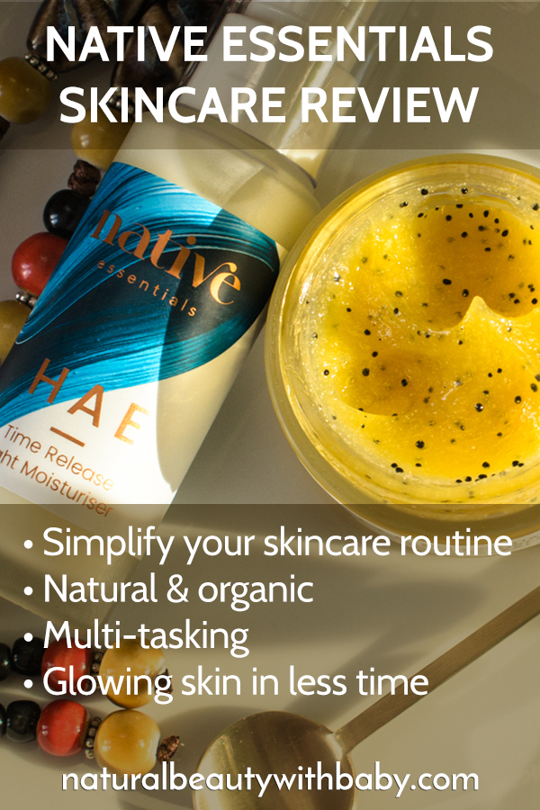 Create fast and effective natural skincare rituals with Native Essentials Skincare. This modular skincare system will give you glowing skin in less time. #skincareroutine #naturalskincare