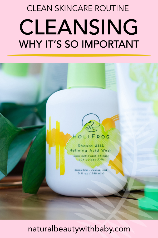 The benefits of cleansing and finding the right natural cleanser. HoliFrog cleanses while improving skin's ability to heal & repair. Treat your skin to the best ingredients!