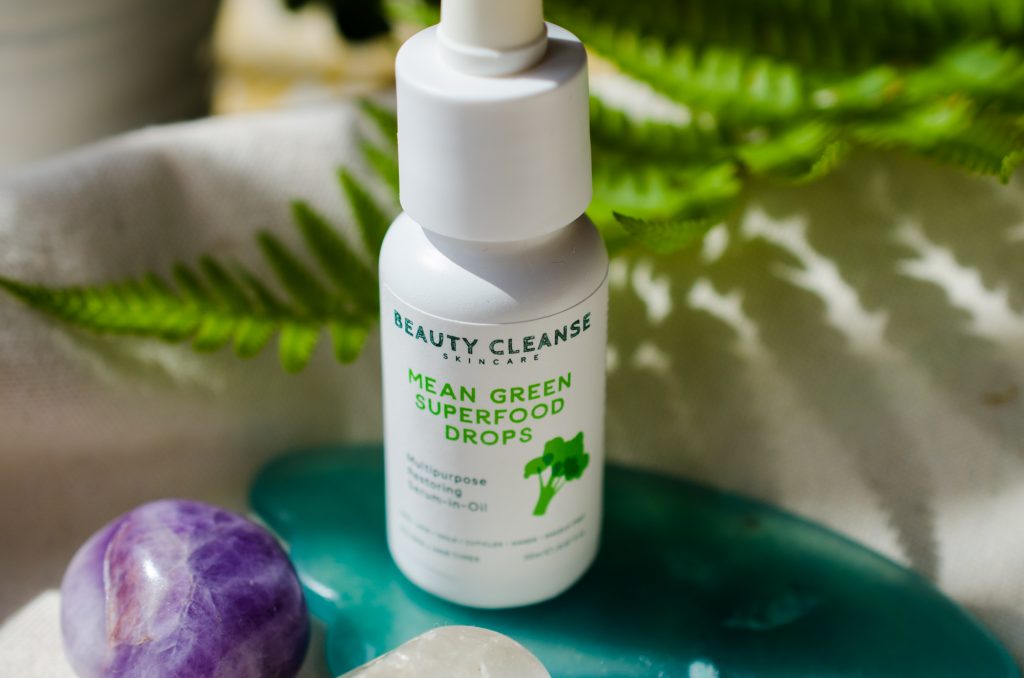 Beauty Cleanse Skincare Mean Green Superfood Drops