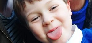 Jonah after a day at school