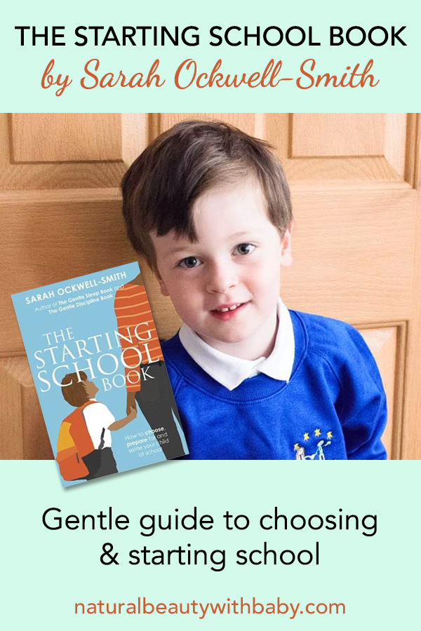 Book review of The Starting School Book by Sarah Ockwell-Smith. The perfect guide if your little one is due to start school soon or you're in the process of choosing a school and need help. All through the lens of a gentle parent.