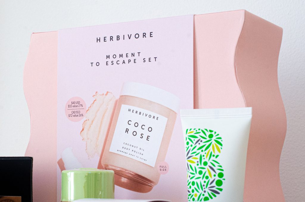 Herbivore Moment to Escape Set - Cult Beauty Christmas gift set
