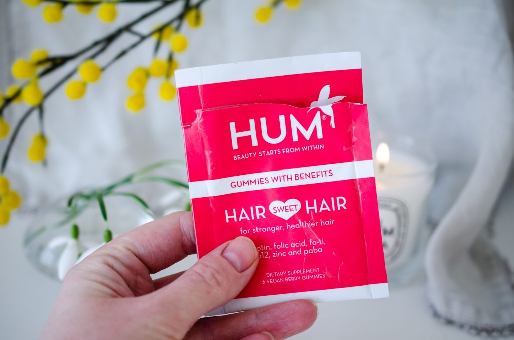 Hum Hair Gummies sample