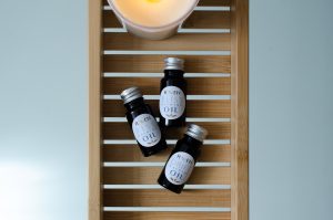 Bath oils for winter