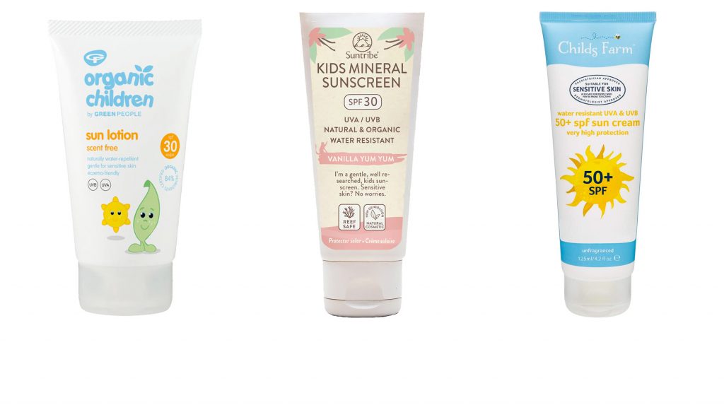 The best baby sunscreens - chemical, mineral, and hybrid.
