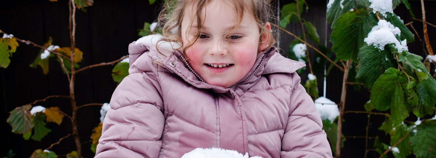 Cara in the snow - Winter skincare for your whole family
