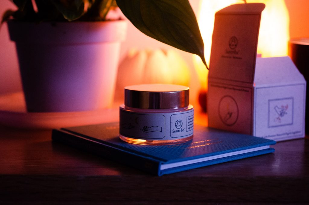 Suntribe Night Cream contains anti-ageing active ingredients