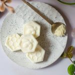 Solid breast milk lotion bars formula