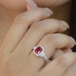 Why Every Romantic Should Own a Ruby and Moissanite Ring