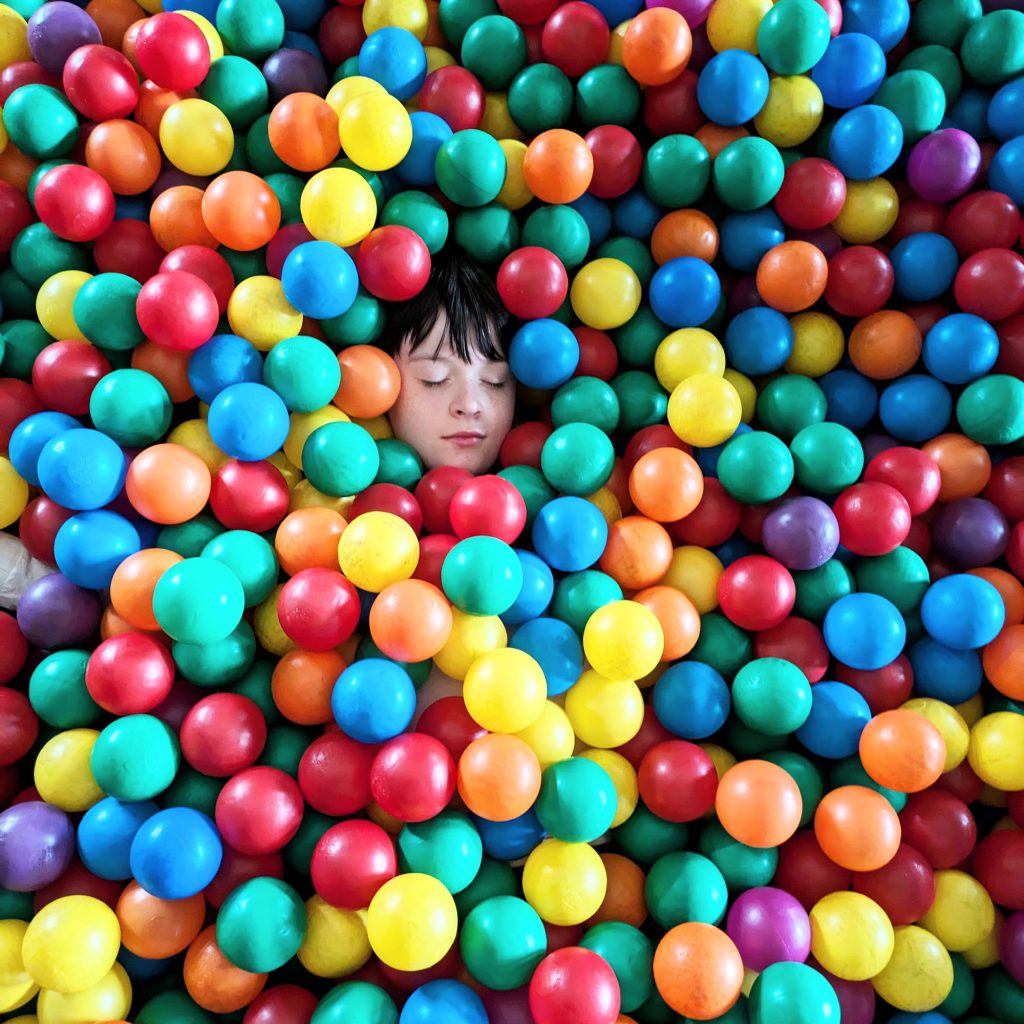 Jonah in the ball pit