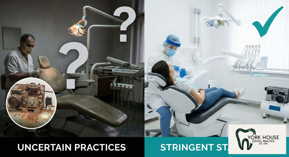 Professional photography for Dentists at York House Dental Practice in West Byfleet, Surrey