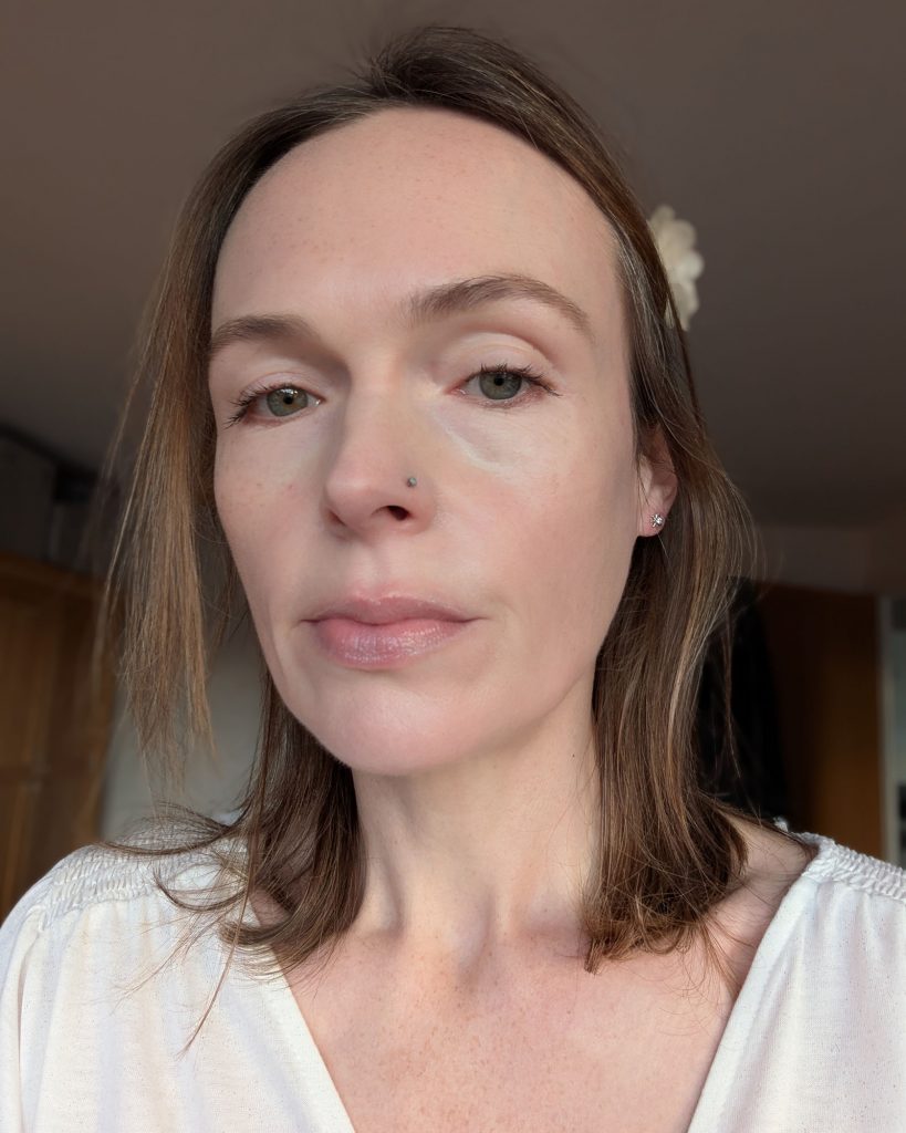 Wearing Birthday Balm Dotcom