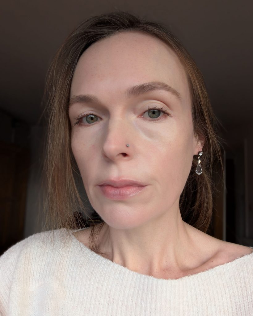 Wearing Coconut Balm Dotcom