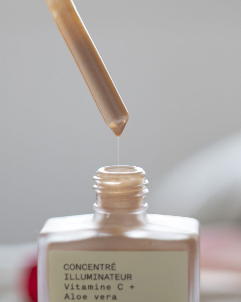 Beautiful golden Typology Glow Drops—reviewed 