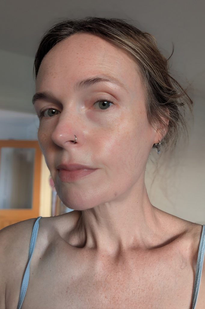 Day 2, no makeup