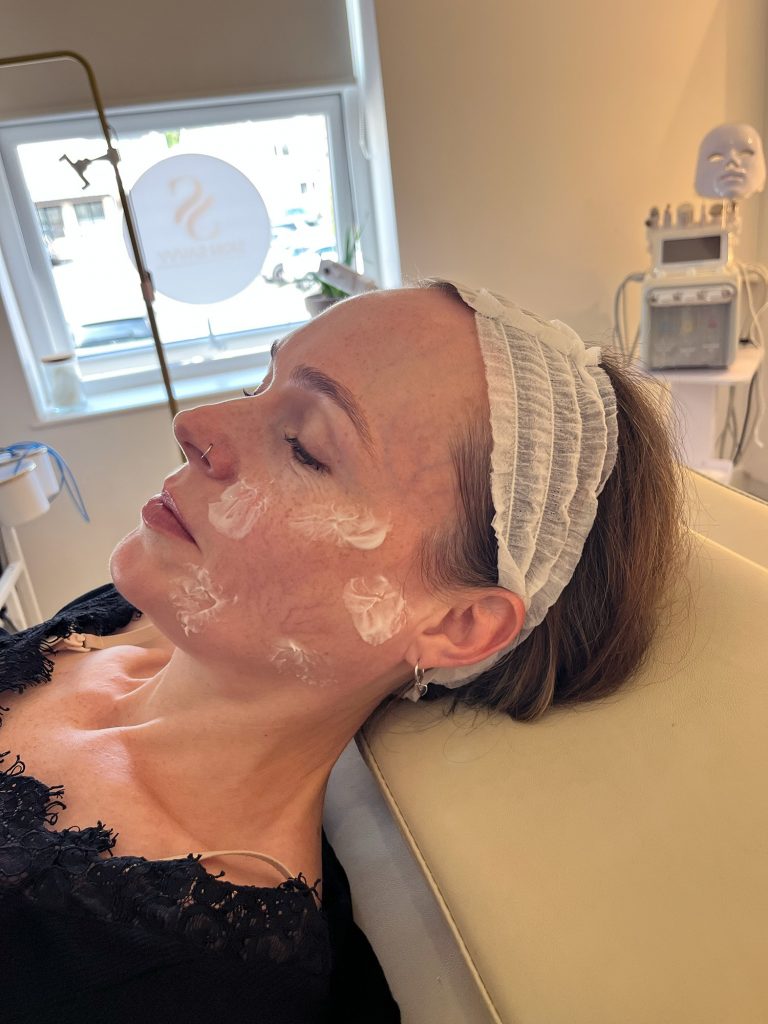 Waiting for the numbing cream to take effect