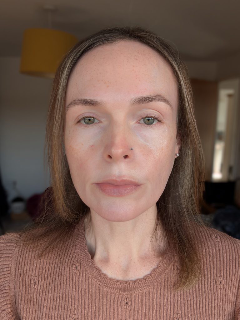 Six weeks, no makeup